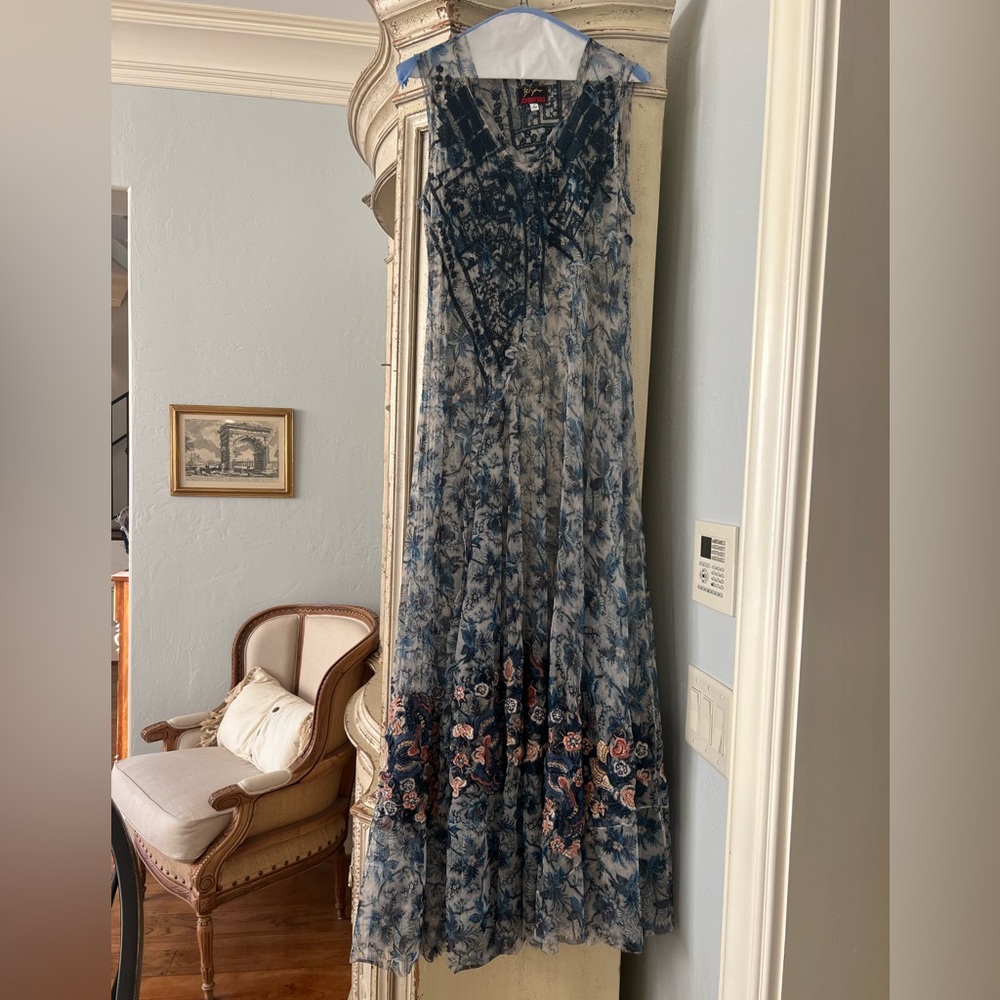 Johnny Was floral dress